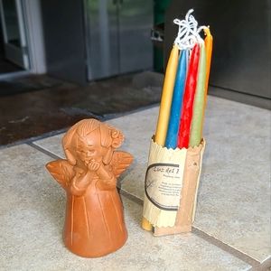 UPAVIM Angel candle holder, candles included